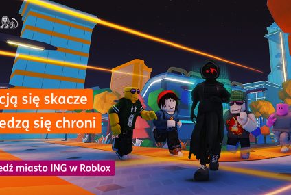 ING wprowadziło nową wersję Miasta ING w Roblox. Głównym wątkiem jest cyberbezpieczeństwo