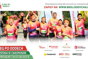 Santander Consumer Bank po raz kolejny został głównym sponsorem Biegu po Oddech dla chorych na mukowiscydozę