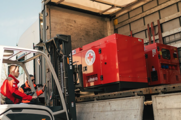 Kolejny transport humanitarny Polskiego Czerwonego Krzyża, którego partnerem był Revolut, dotarł na Ukrainę