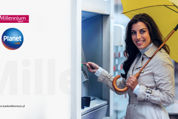 Bank Millennium umożliwia klientom wpłaty gotówki w urządzeniach Planet Cash