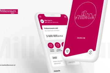 Bank Millennium udostępnił nową aplikację mobilną dla firm
