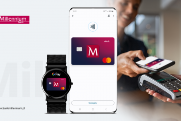 Bank Millennium udostępnił klientom płatności Google Pay
