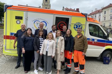 Nienieodpowiedzialni przekazali karetkę neonatologiczną do Obwodowego Klinicznego Szpitala Dziecięcego w Iwano-Frankiwsku