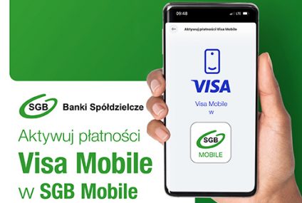 Usługa płatności Visa Mobile już w aplikacji SGB Mobile