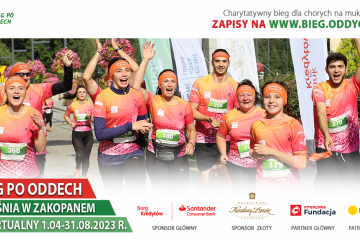 Santander Consumer Bank: Już wkrótce 8. Bieg po Oddech dla chorych na mukowiscydozę Santander Consumer Bank: Już wkrótce 8. Bieg po Oddech dla chorych na mukowiscydozę