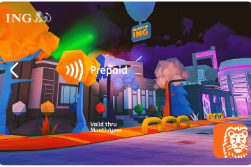 ING udostępnił kartę przedpłaconą z grafiką „Miasta ING”