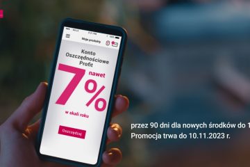 Nawet 7% na Koncie Oszczędnościowym Profit w Banku Millennium