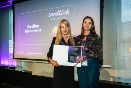 Ewelina Makowska z Soonly Finance nagrodzona Lendtech Award