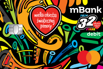mBank po raz kolejny gra z WOŚP mBank po raz kolejny gra z WOŚP