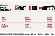 Santander Letnie Brzmienia 2024. Sprawdź, gdzie odbędą się imprezy