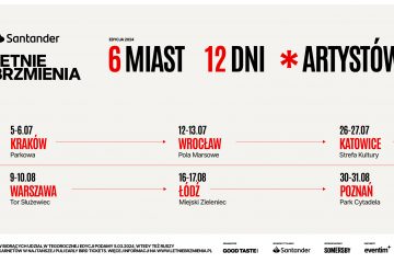 Santander Letnie Brzmienia 2024. Sprawdź, gdzie odbędą się imprezy