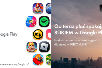 Blik dostępny dla polskich użytkowników sklepu Google Play Blik dostępny dla polskich użytkowników sklepu Google Play