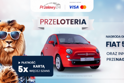 PRZEloteria Przelewy24 wraca. Do wygrania Fiat 500 oraz wiele innych nagród