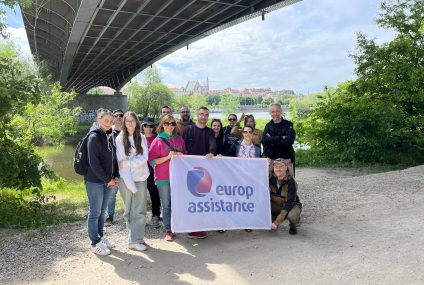 Wolontariusze Europ Assistance Polska w trosce o Wisłę