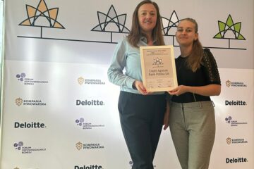 Bank Credit Agricole nagrodzony Białym Listkiem ESG Polityki Bank Credit Agricole nagrodzony Białym Listkiem ESG Polityki