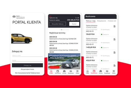 Toyota Leasing z aplikacją mobilną dla klientów