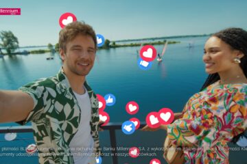 Z Bankiem Millennium wakacje na luzie. Nowa reklama