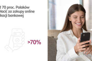 Ponad 70 proc. Polaków woli płacić za zakupy online w aplikacji bankowej