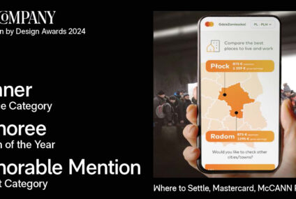 Mastercard i McCANN Poland z główną nagrodą w konkursie amerykańskiego miesięcznika FAST COMPANY