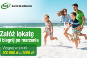 Załóż lokatę i biegnij po marzenia. Ruszyła nowa loteria Banków Spółdzielczych SGB