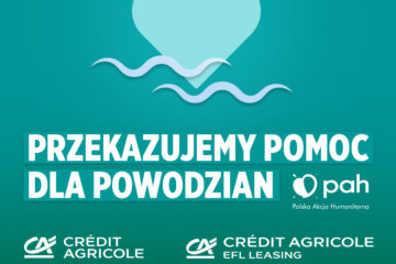 Credit Agricole na pomoc powodzianom Credit Agricole na pomoc powodzianom