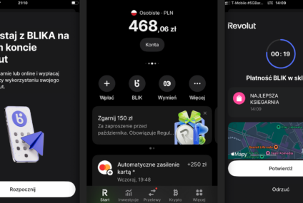 Revolut dodał w aplikacji płatności BLIKIEM