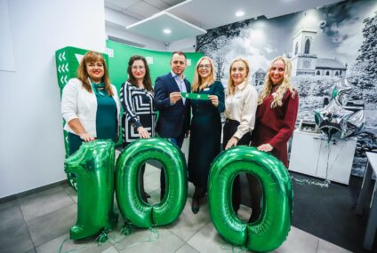 VeloBank z 100. placówką partnerską