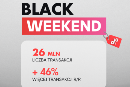 Black Weekend z BLIKIEM – o 46 proc. transakcji więcej niż przed rokiem