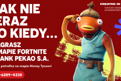 Bank Pekao zaprasza młodych graczy do nowej przygody w Fortnite