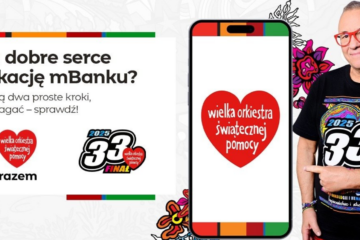 Technologia mBanku pomaga pomagać