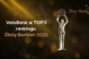 Konto osobiste i kredyt hipoteczny VeloBanku na podium Złotego Bankiera 2025