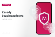 Bank Millennium udostępnił w aplikacji nową sekcję edukacyjną z zasadami bezpieczeństwa