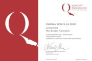 Trzy umowy PKO Banku Polskiego z Językowym znakiem jakości