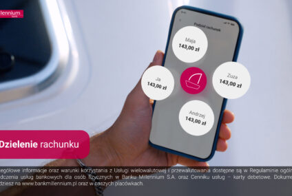 Bank Millennium z nową reklamą apki mobilnej