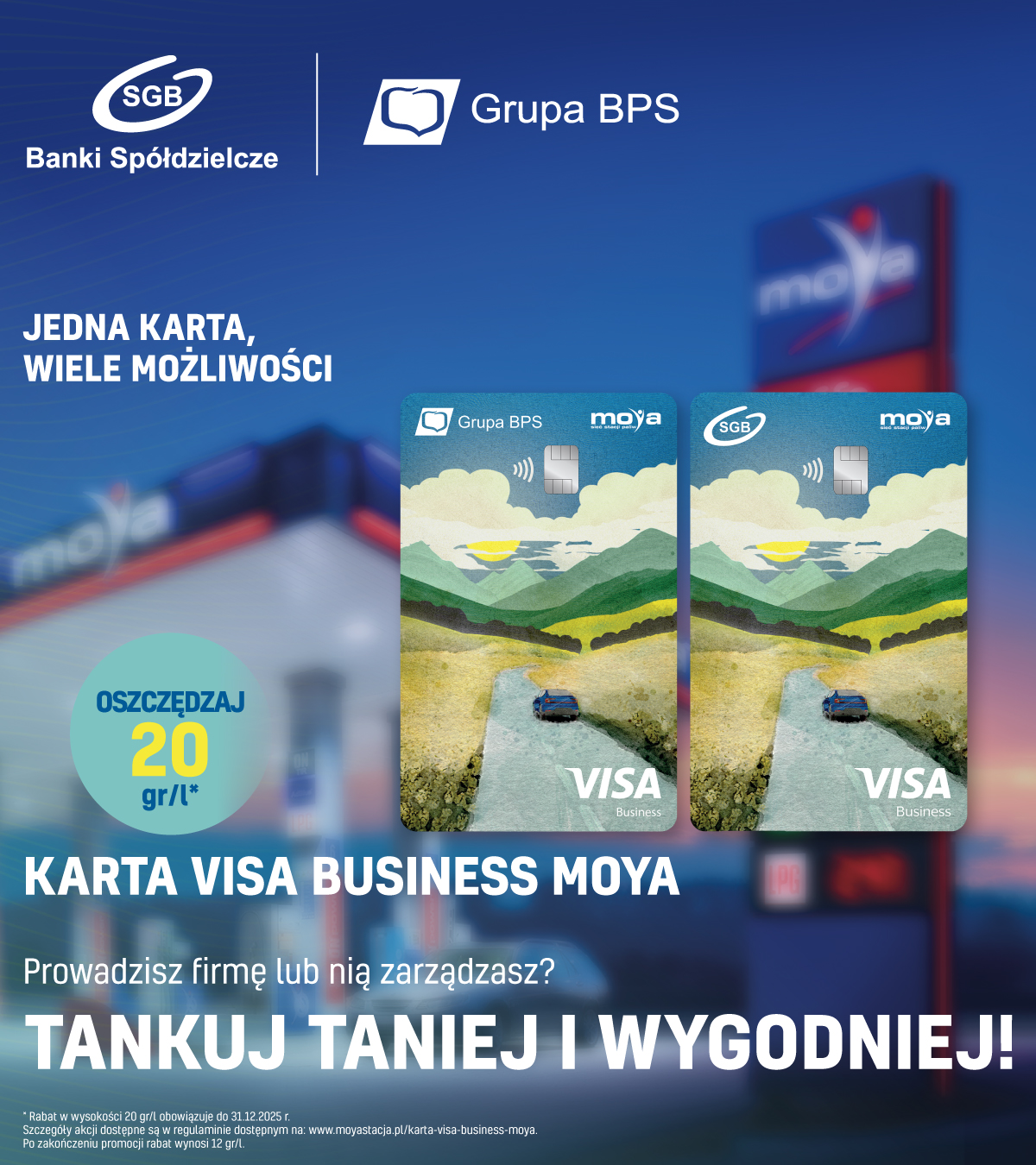 Nowa karta dla klientów biznesowych w Bankach Spółdzielczych BPS i SGB