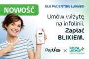 Lux Med wprowadza płatności Blikiem na infolinii 