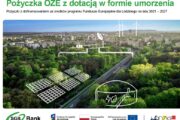 Pożyczka OZE od SGB-Banku i BGK dla firm i instytucji z województwa łódzkiego