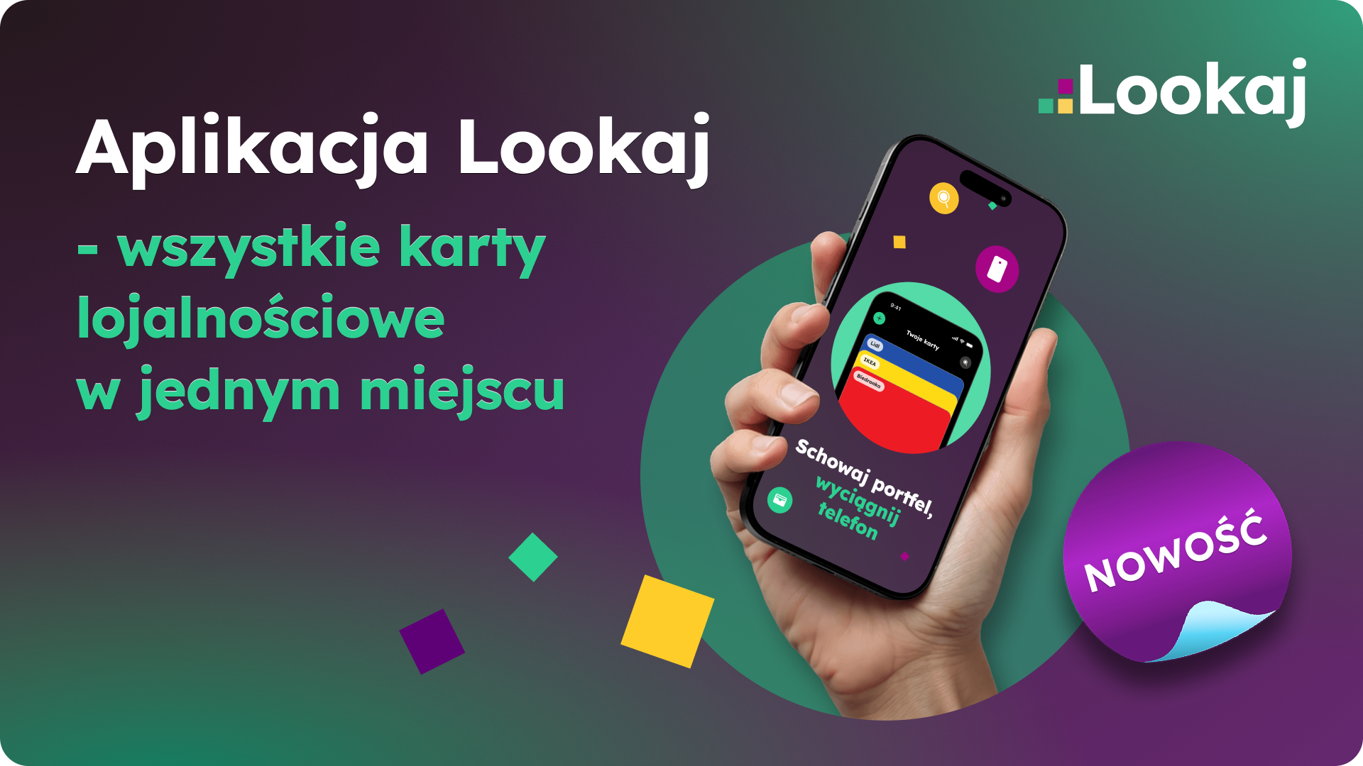 Wszystkie karty lojalnościowe w jednym miejscu – nowa aplikacja Lookaj do smart zakupów od PayPo