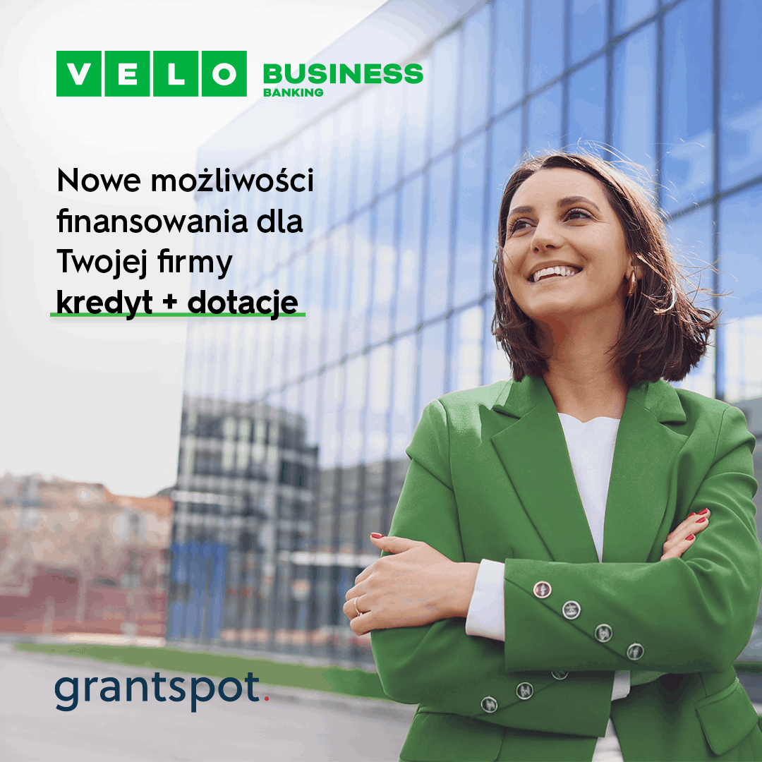 VeloBank nawiązał współpracę z Grantspotem