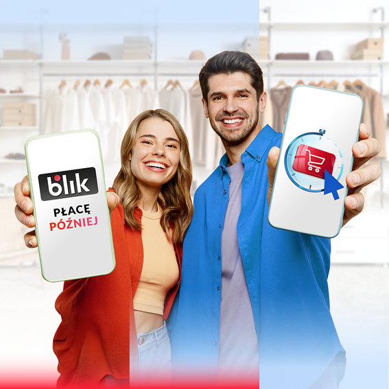 Klienci PKO BP mogą korzystać z płatności Blik Płacę Później