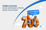 Jesienne promocje w Banku Pocztowym: nawet 700 zł do zdobycia 
