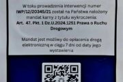 Mandat z ulotki? Policja ostrzega przed nową sztuczką oszustów