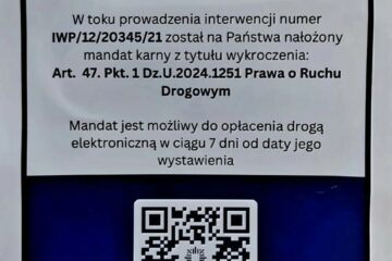 Mandat z ulotki? Policja ostrzega przed nową sztuczką oszustów Mandat z ulotki? Policja ostrzega przed nową sztuczką oszustów