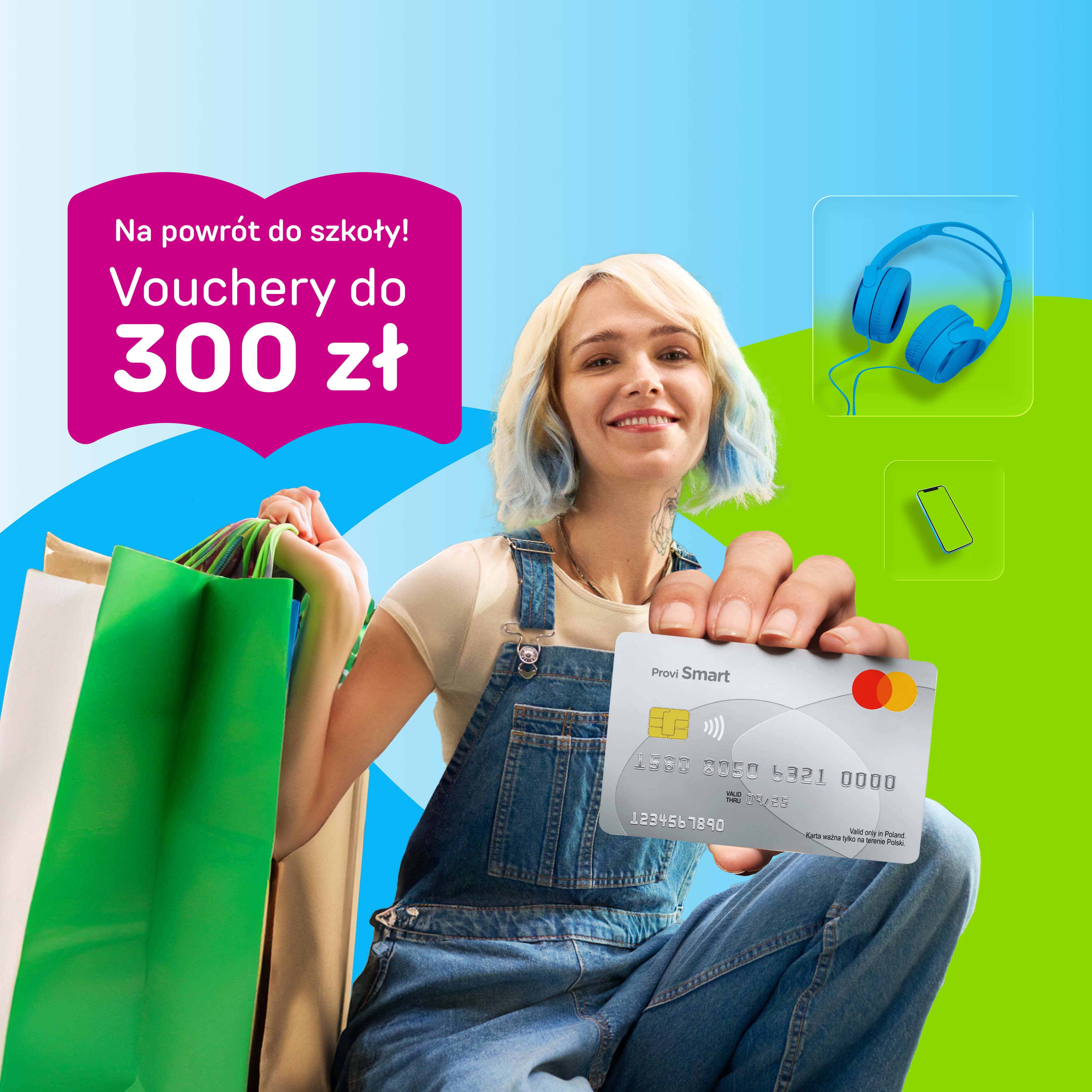 Provident Polska rusza promocją kart kredytowych. Do zdobycia vouchery Pluxee o łącznej wartości 300 zł