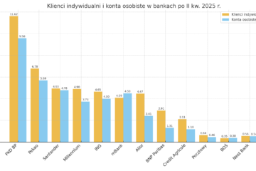 Raport: Liczba klientów w bankach – II kwartał 2025 r. Raport: Liczba klientów w bankach – II kwartał 2025 r.