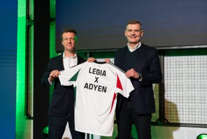 Adyen i Legia Warszawa grają do jednej bramki