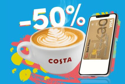 Rusza wspólna kampania Pekao, Visa i Costa Coffee: kawa za pół ceny dla klientów indywidualnych banku