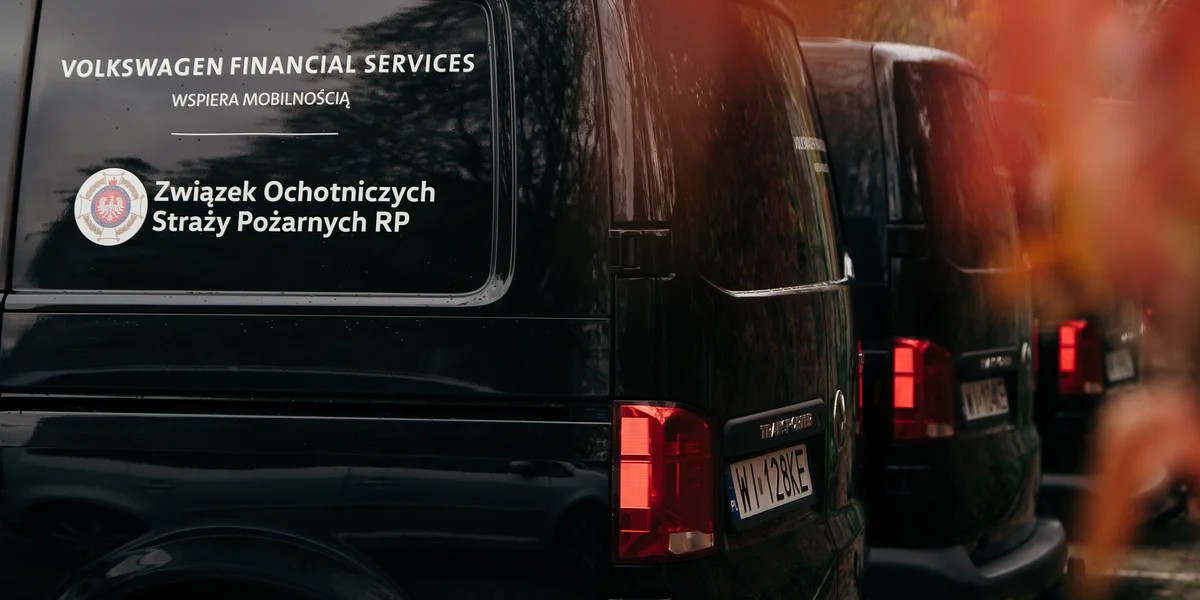 Volkswagen Financial Services kontynuuje wsparcie Ochotniczych Straży Pożarnych