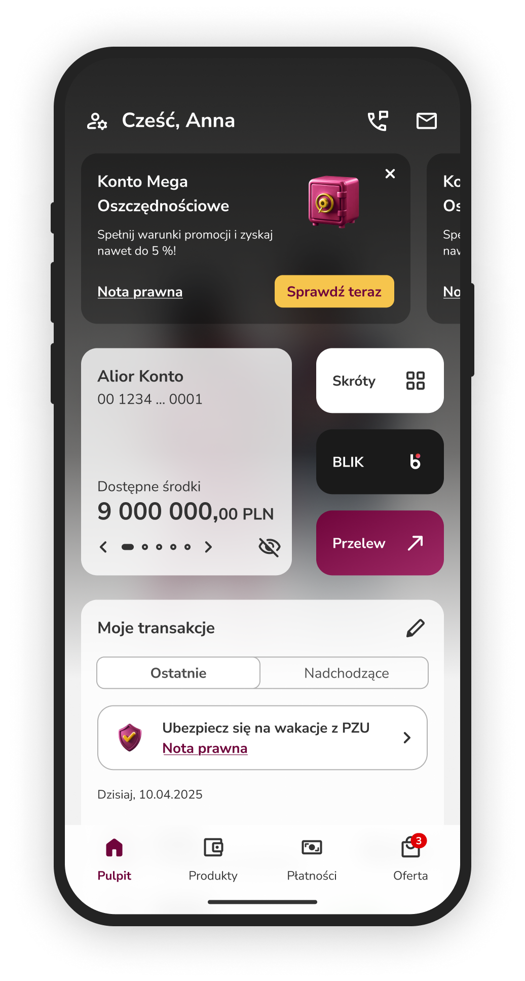 Nowa odsłona aplikacji Alior Mobile