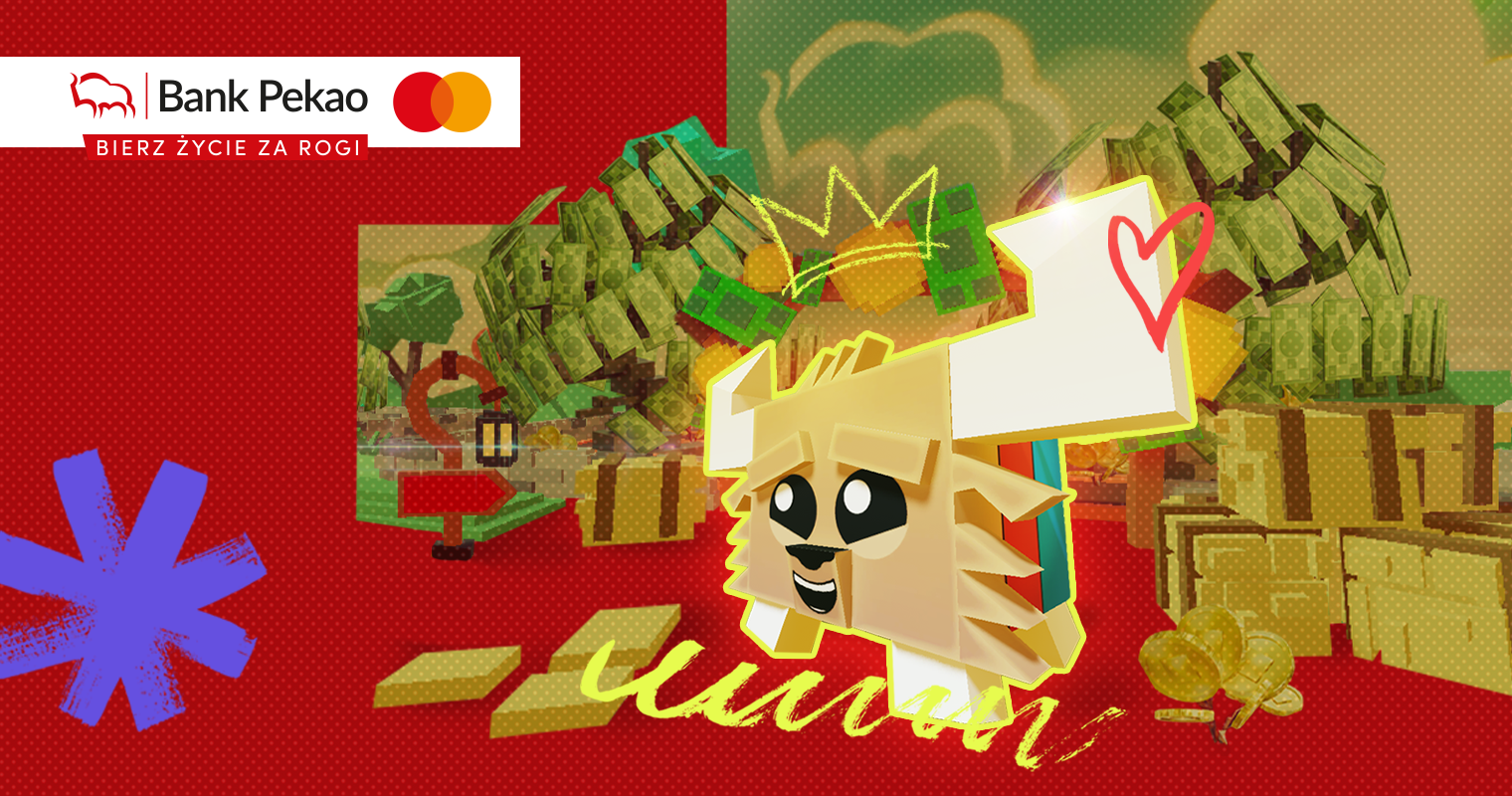 Bank Pekao wchodzi do świata Roblox z grą edukacyjną „Grow Your Money”
